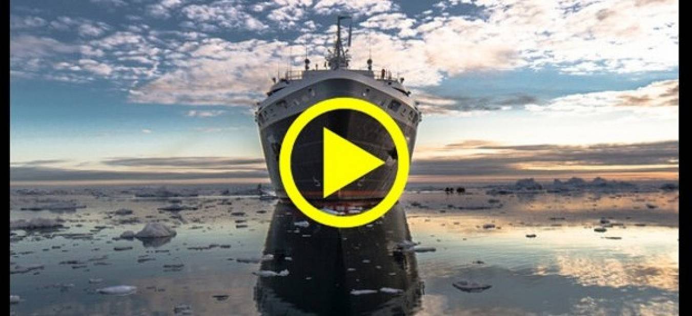 Film still from the ARTE series THE POLAR SEA