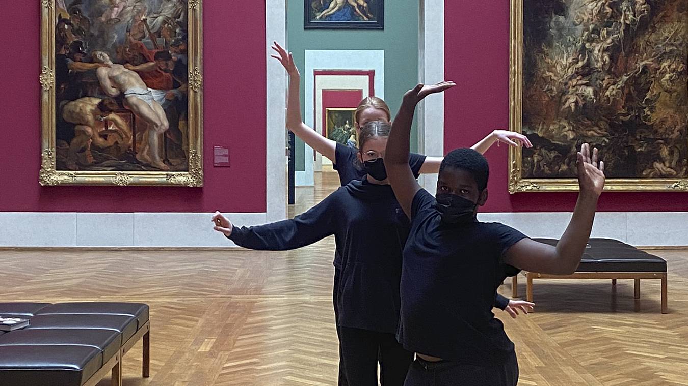 Tanz im Museum Tanzproben